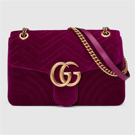 gucci marmont velvet bag.